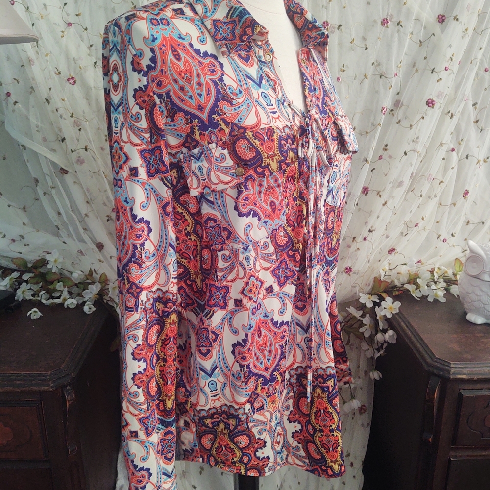 BCBG MaxAzria Paisley Top - Picture 9 of 13